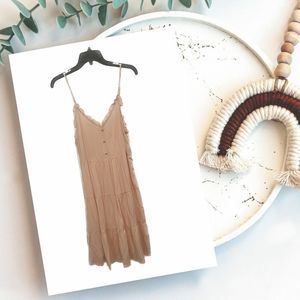 Society + Stitch Pink Boho Mini Dress